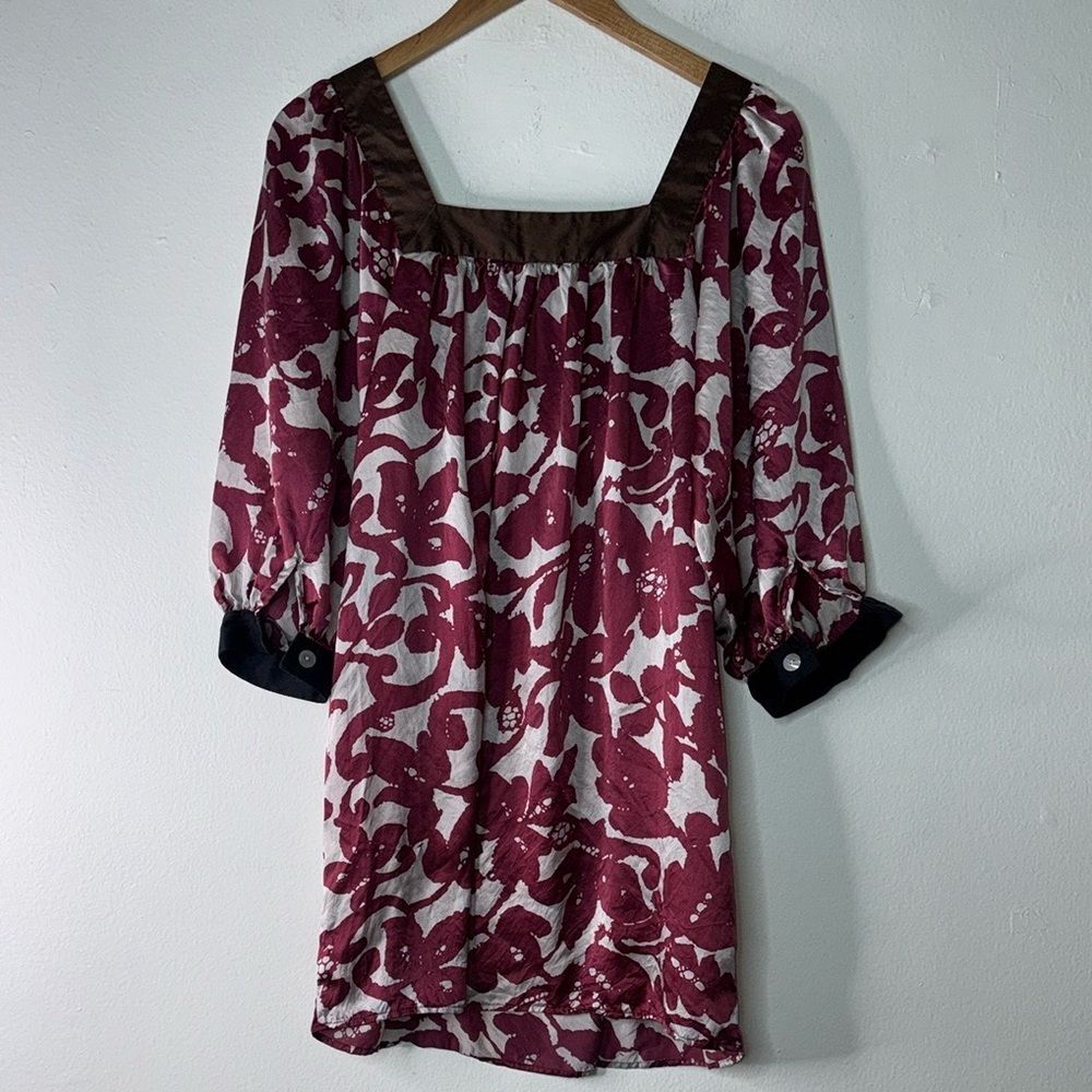 Hanna G. Silk Blouse Womens Size Medium - Picture 4 of 6